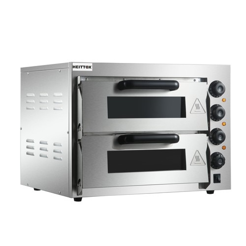Pizza oven double deck kitchen - oven,