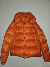 Moncler Maya 2-in-1 Down Puffer Jacket Vest Orange Size 5 (XL) Authentic