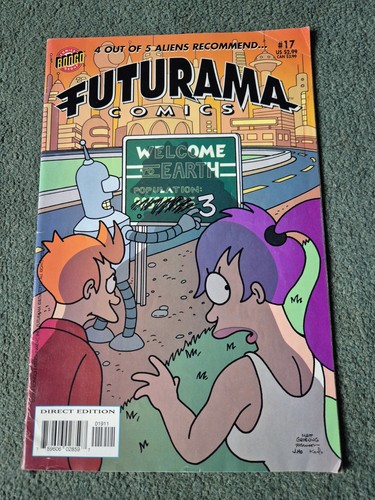 Futurama comics bongo rare - #17,