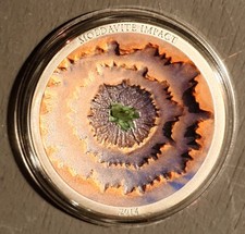 Moldavite Meteorite Impact -