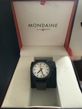 Mondaine Essence Watch Black