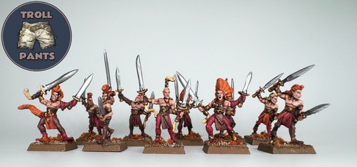 Metal wardancers wood elves - 10,
