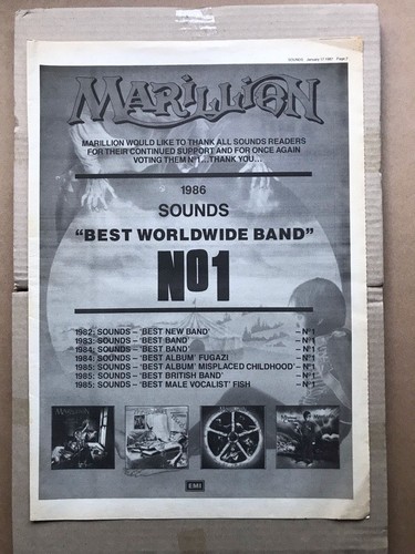 Marillion sounds best - marillion,