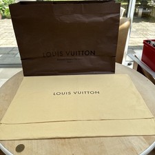 Authentic Louis Vuitton XL Dust Cover & Carrier Bag For Keepall, Case, Large Bag