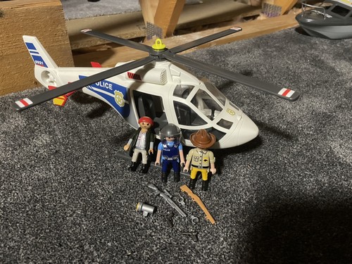 Playmobil police helicopter - police,