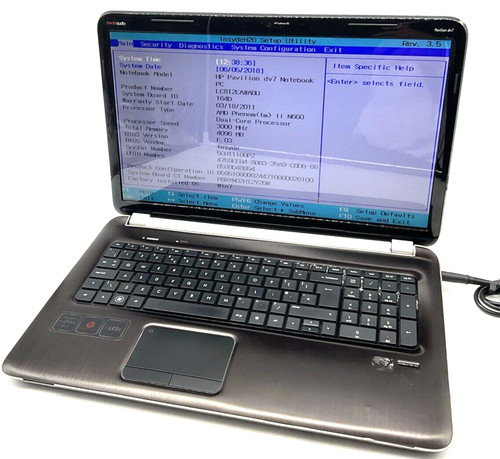 Pavillion dv7 notebook amd - pavillion,