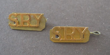Pair of Sherwood Rangers Yeomanry Shoulder Titles