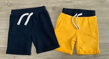 Weekend a La Mer boys blue, navy & yellow shorts, from 3M to age 8!