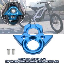 Key Version Ignition Switch Cover Trim Decor Plate Blue For Sur-ron For Segway