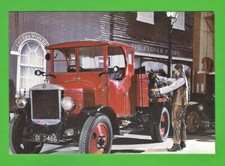 British Commercial Vehicle Museum Postcard - 1922 Guy "J" 30 cwt Coal Lorry