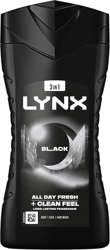 Lynx shower gel black 225ml - lynx,