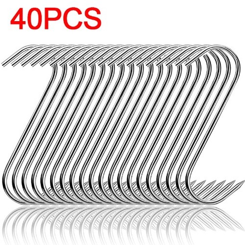 Stainless steel hooks with - stainless,