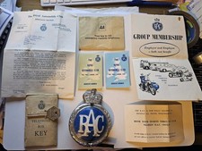 RAC Memorabilia Badges and