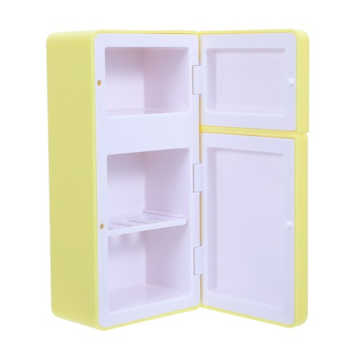 Doll house fridge mini toy - house,