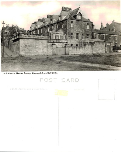 Vintage postcard alnmouth - postcard,
