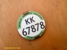 psv bus conductor badge