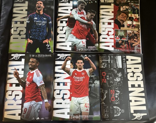Arsenal matchday programmes - arsenal,