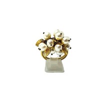 925 Silver Gold Plated Real