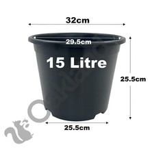 Strong Black Plastic Garden