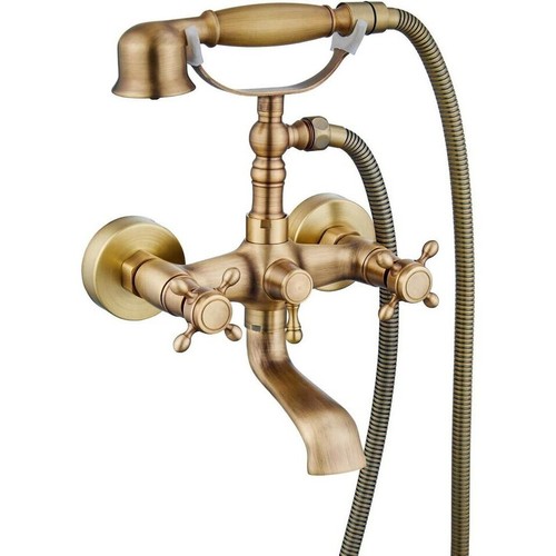 Antique brass clawfoot - antique, bathtub