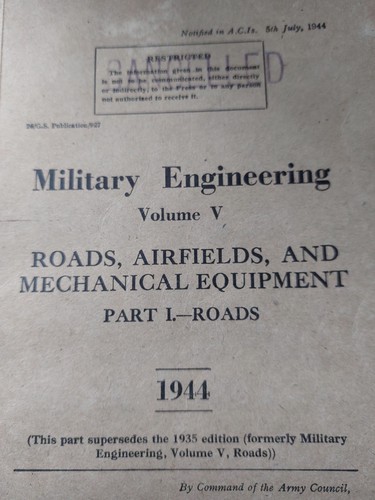 Ww2 army engineering - ww2, manual