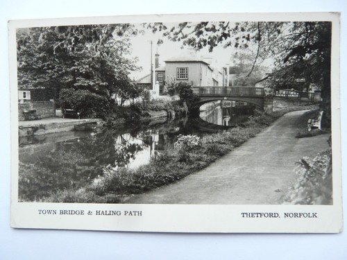 Thetford norfolk town - bridge, &