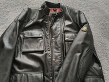 Genuine Bellstaff trial master  pro leather Jacket, new condition with  belt.