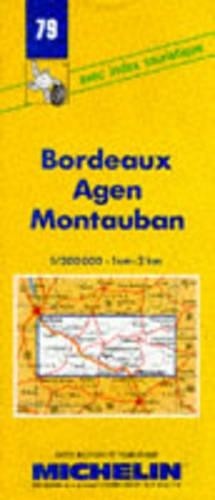 Michelin map bordeaux - michelin, 79