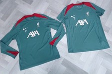 Men,s Nike Liverpool FC  Drill Top TRAINING TOPS/ LUIS DIAZ 7 PLAYER WORN/ SMALL