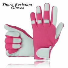 Thorn Proof Resistant Gloves Gardening Ladies Women Girls Work Mechanic Field UK