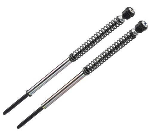 Fork pressurised cartridge