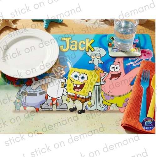 Personalised placemat yellow - ,