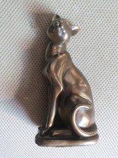 Lovely Regency Fine Arts Bronze Works Cat Sculpture / Figure