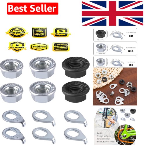 Bike wheel axle - bike, nut
