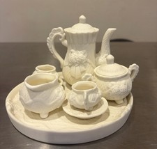 Vintage Tea Set 10 Piece White
