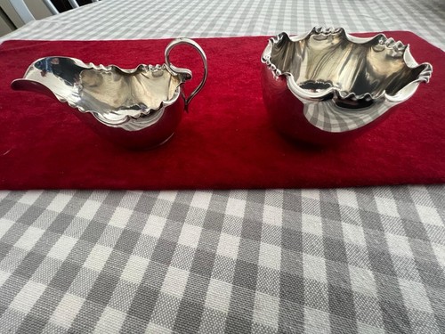 Vintage silver plate cream - vintage,