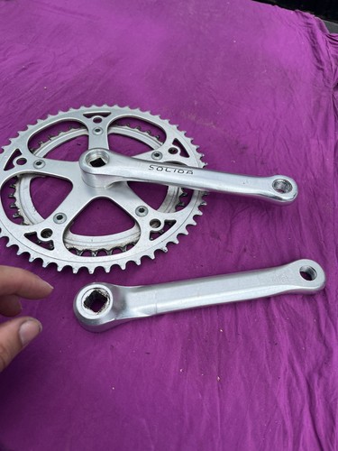 Vintage crank solida - vintage, bike