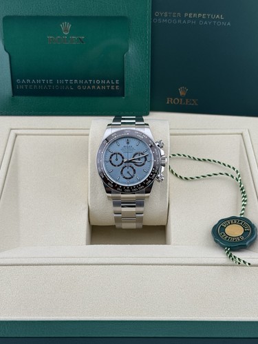 Rolex daytona platinum ice - rolex,