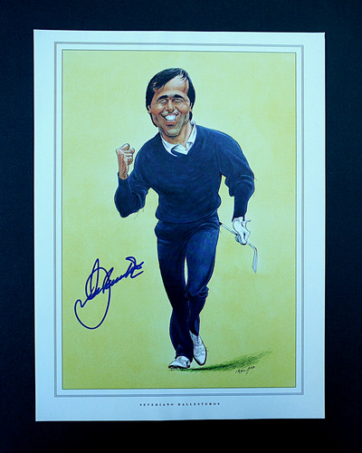 Seve ballesteros signed - seve,