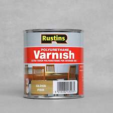 Rustins Poly Varnish - Gloss Pine