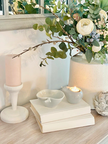 Apple pear candle holder - apple, and