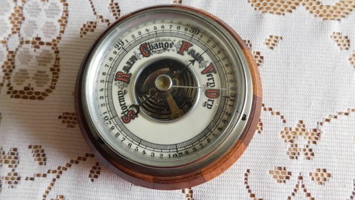 Vintage barometer working - vintage,