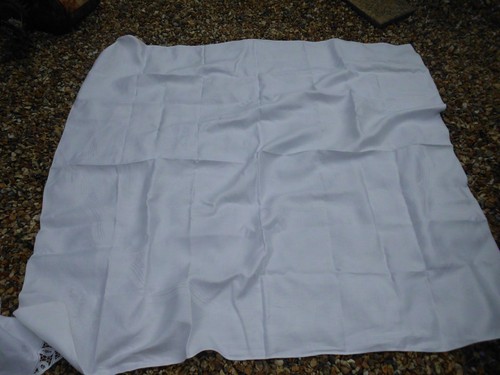 Vintage white cotton - vintage, damask