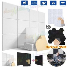 48X Soundproof Wall Panels