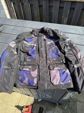 RST Waterproof Motorbike Pro Series Adventure-X CE Textile Jacket Navy Camo
