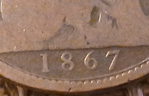 Rare 1867 victorian one - victorian,