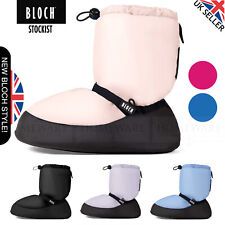 BLOCH Dance Boots Warm Up Childrens Kids Pink Blue Black Ballet Booties UK10 UK4