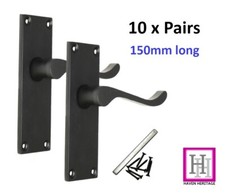 Door Handles Victorian Scroll