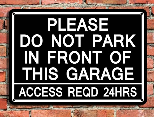 Personalised not park - personalised, in