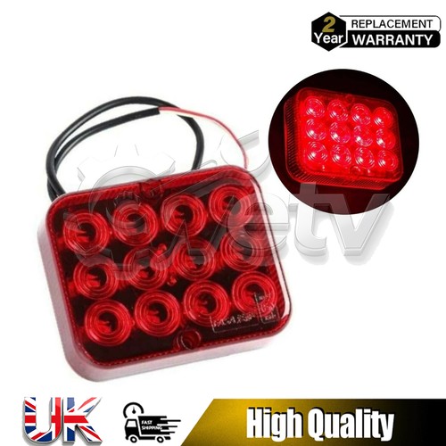 Led rear trailer fog - led, light
